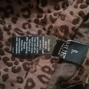 Cheetah print spandex pants